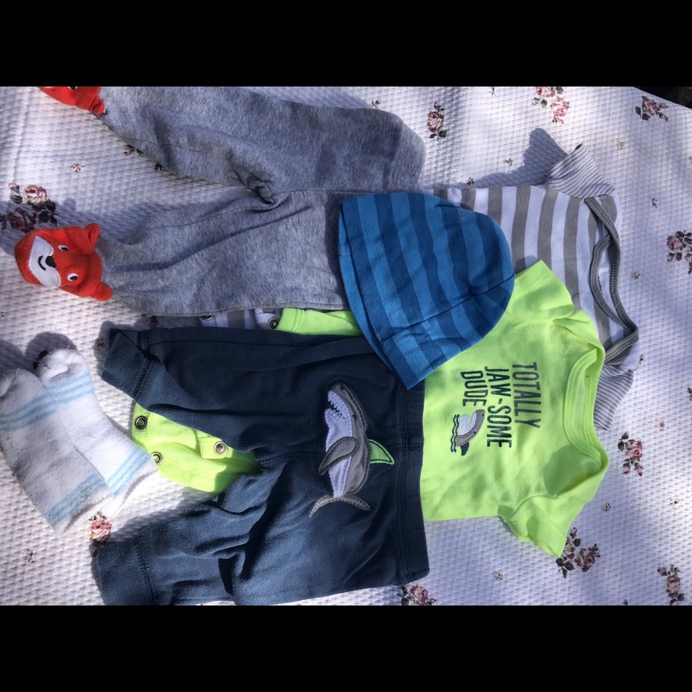 Newborn baby boy clothes